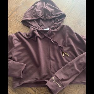 Gymshark Whitney Simmons crop long sleeve hoodie